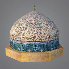 مدل سه بعدی گنبد مسجد شیخ لطف الله - 2