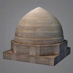 مدل سه بعدی گنبد مسجد جامع اصفهان - 10