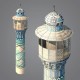 مدل سه بعدی مناره - 3 - مسجد جامع اصفهان