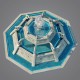 مدل سه بعدی حوض ایرانی - 4